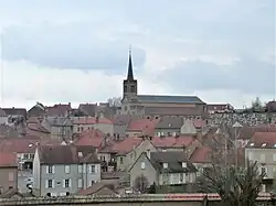 Church and town centre