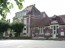 The town hall in Eppeville