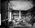 Jan Goedeljee: Reading room, University Library. Glass negative, circa 1880.