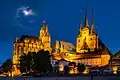 Erfurt Cathedral and St Severus' Church in Erfurt