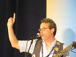 Litwin at a National Book Festival reading, August 2014