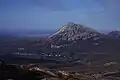 Errigal as seen from Slieve Snaght.