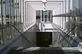 Seinäjoki railway station, pedestrian tunnel and platform shelters 1993