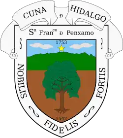 Coat of arms of Pénjamo, Guanajuato