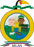 Official seal of Milán