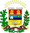 Coat of arms of Falcón, adopted in 1950