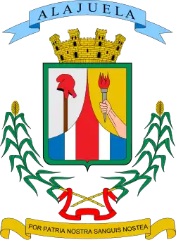 Coat of arms of Province of Alajuela