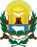 Coat of arms of Anzoátegui, adopted in 1933