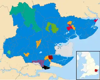 2021 results map