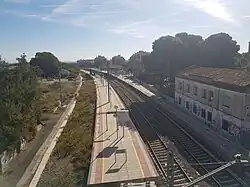 Vila-seca station, to be served by the tram line