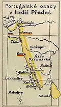 Malabar Coast in Portuguese India (16th century CE)