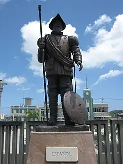 Statue of Spaniard