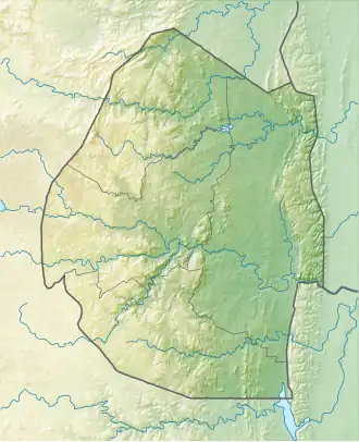 Mbabane is located in Eswatini