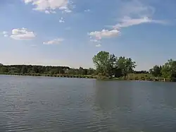 The lake in Farschviller