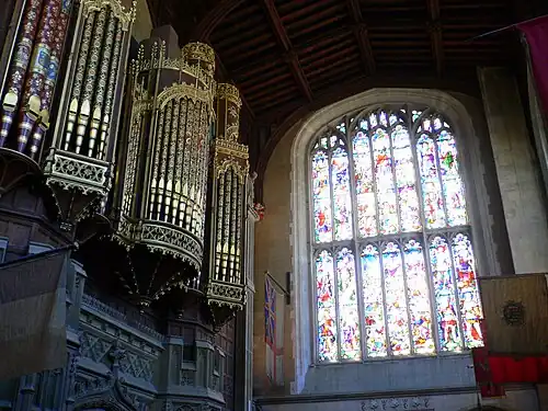 The chapel organ