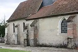 The church in Étrelles-sur-Aube