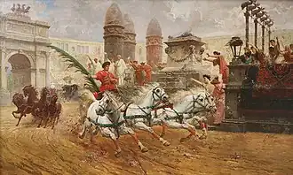 Greeting The Victor