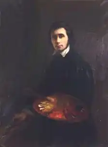 Presumed self-portrait auctioned in 2021.[16]