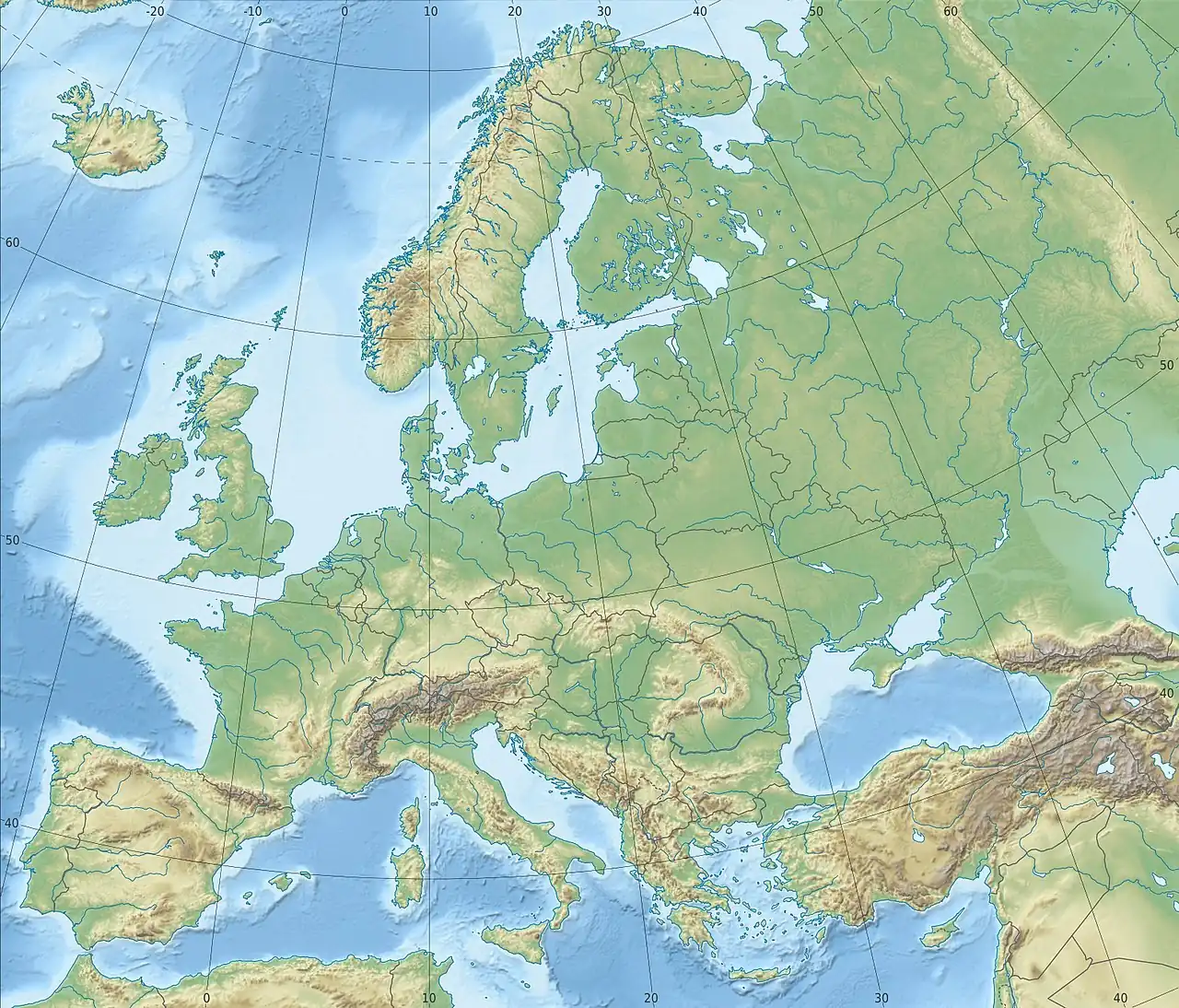 Helsinki is located in Europe