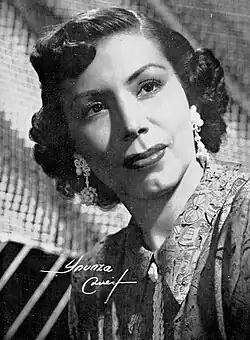 Garza in 1954