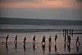 Evening at Teknaf Beach