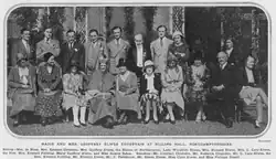 Group portrait of early psychical researchers.