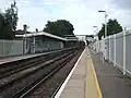 Platforms looking north