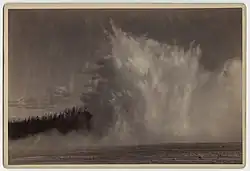 Excelsior Geyser (1888 photo)