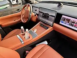 Exeed ET5 interior