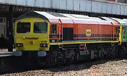 59202 in Freightliner livery, 2024