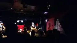 Exterio performing, in Montreal, in 2016