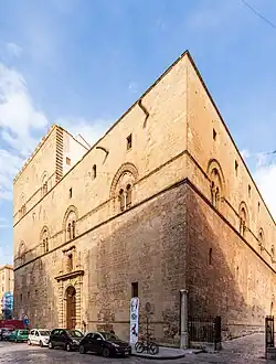 Palazzo Chiaramonte-Steri in Palermo, the family’s principal urban residence and a symbol of their power.