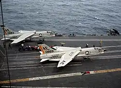 F-8E Crusaders of VF-33 aboard USS&nbsp;Enterprise, 1964