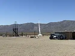 Friends of Amateur Rocketry facility in the Mojave Desert, the launch site of many BPS.space projects