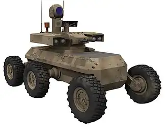 The unmanned Multifunctional Utility/Logistics and Equipment Vehicle