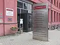 Main entrance Graz, Alte Poststrasse 149