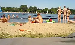 People on a nude beach in Germany (2008)