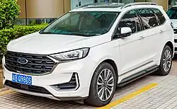 Ford Edge Plus (China; 2021 facelift)