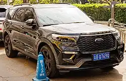 2020 Explorer ST-Line (pre-facelift; China)