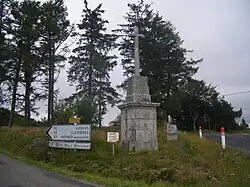 The Croix de Fau, in Paulhac-en-Margeride