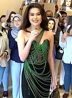 Miss Universe Indonesia 2023 Fabiënne Nicole Groeneveld Jakarta SCR