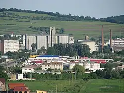 Industrial area in Sâncraiu de Mureș