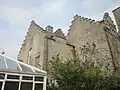 West crowstepped gables