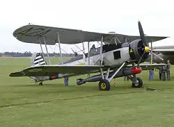 Mk.I Fairey Swordfish W5856 at Duxford in 2002