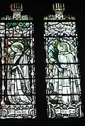 Faith and Agatha, two of the "Virgin Martyrs".
