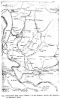 Falerii e la sua regione rivelata dai sepolcreti, archaeological map by Mancinelli Scotti.