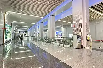 Line 22 concourse (south portion)