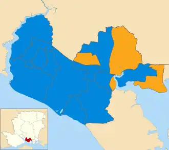 2008 results map