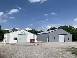 Farley Special Road District building at Stillings, Missouri in Lee Township.