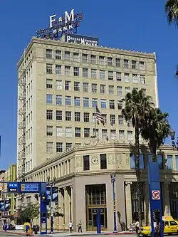 Farmers and Merchants Bank Office Tower, constructed 1922-1923[21][22]